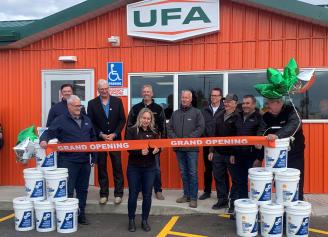 Celebrating Wildwood UFA Petroleum Grand Opening 
