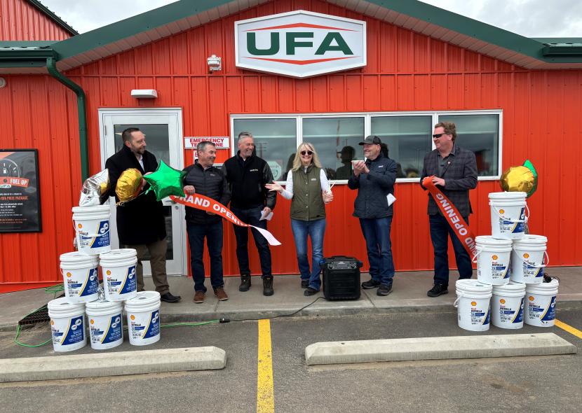 Celebrating the New UFA Petroleum Agency in Dunmore
